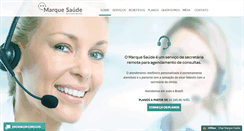 Desktop Screenshot of marquesaude.com